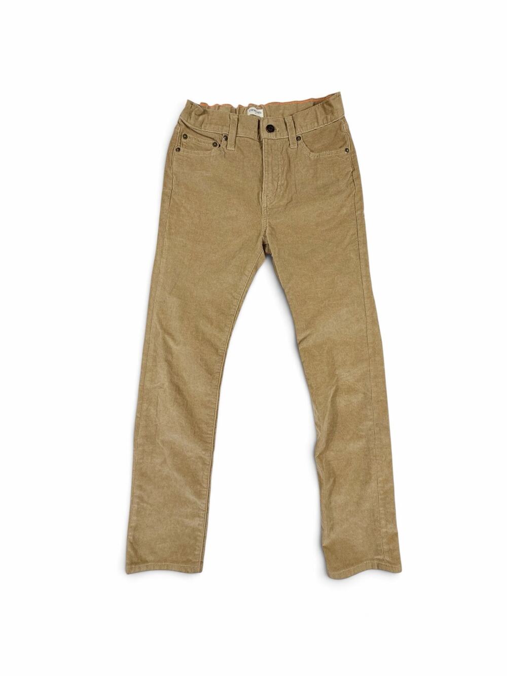 Crewcuts J.Crew Boys Stretch Corduroy Pants Tan Size 10
